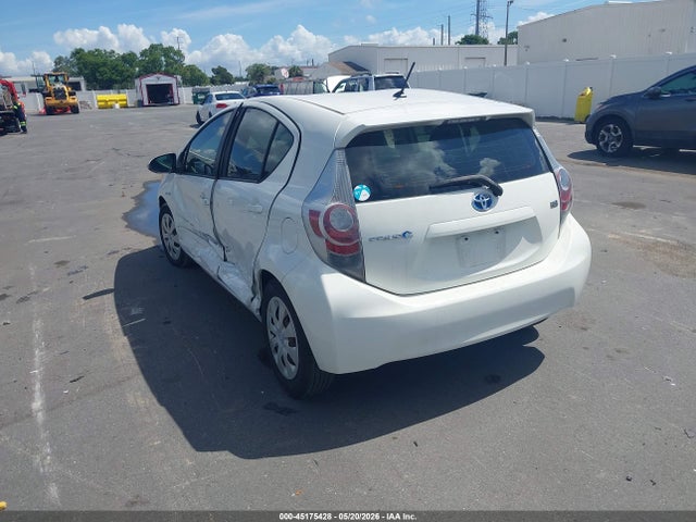 Aukcja sprzedaży 2013 Toyota Prius C One, vin: JTDKDTB33D1031815, numer aukcji: 45175428