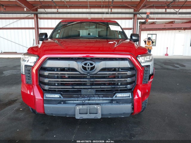 2025 Toyota Tundra Limited მანქანა იყიდება აუქციონზე, vin: 5TFWA5DB2SX258837, აუქციონის ნომერი: 45175575