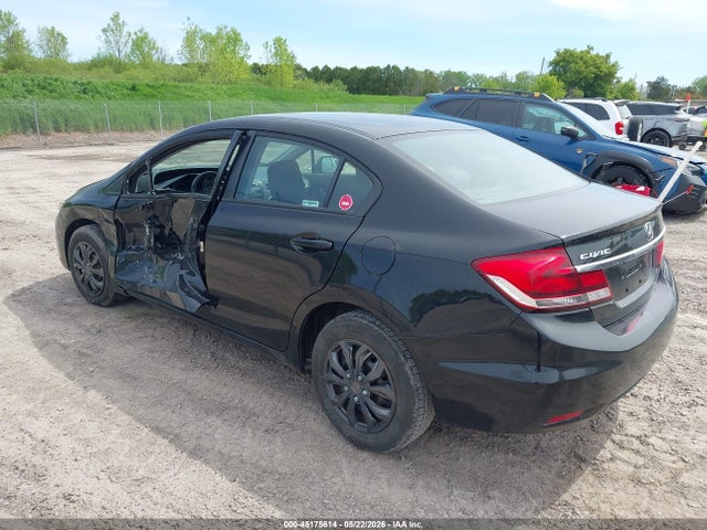 Продаж на аукціоні авто 2013 Honda Civic Lx, vin: 2HGFB2F55DH597782, номер лоту: 45175614