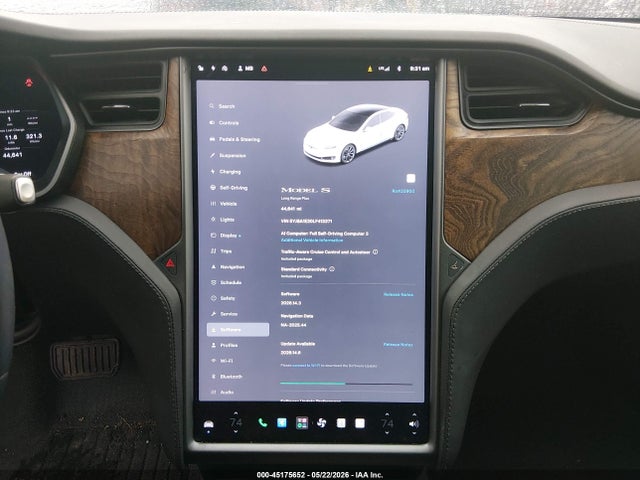 Продажа на аукционе авто 2020 Tesla Model S Long Range Dual Motor All-wheel Drive/long Range Plus Dual Motor All-wheel Drive, vin: 5YJSA1E20LF413371, номер лота: 45175652