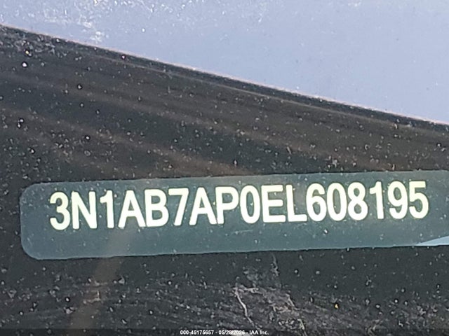 Nissan SENTRA SL 2014 3N1AB7AP0EL608195 Image 9