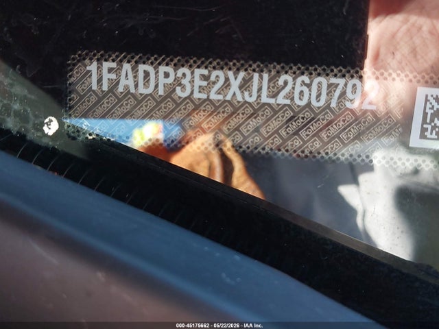 Ford FOCUS S 2018 1FADP3E2XJL260792 Image 9