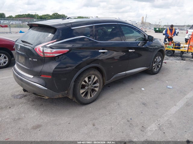 45175681 :رقم المزاد ، 5N1AZ2MH0FN269659 vin ، 2015 Nissan Murano Sl مزاد بيع