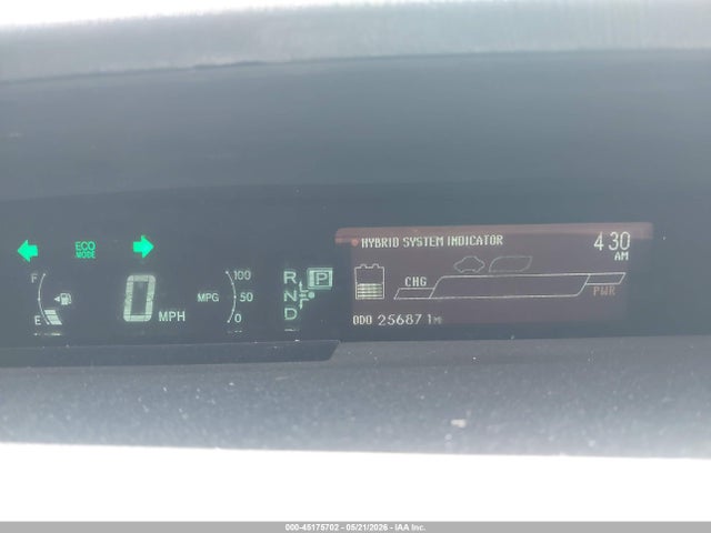 Aukcja sprzedaży 2015 Toyota Prius Two, vin: JTDKN3DU8F1990486, numer aukcji: 45175702