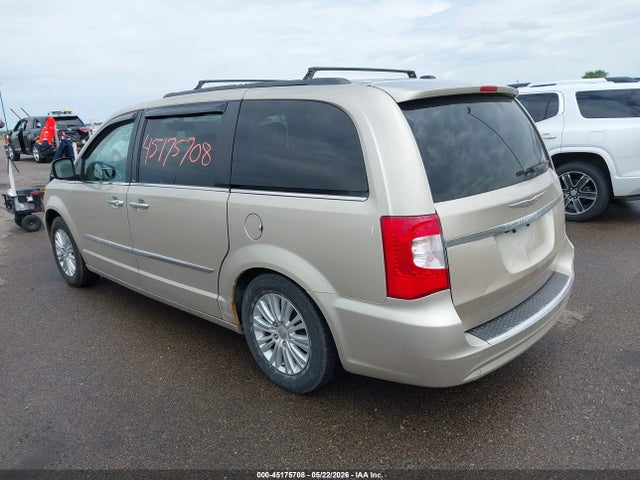 Продажа на аукционе авто 2013 Chrysler Town & Country Touring-l, vin: 2C4RC1CG6DR510524, номер лота: 45175708
