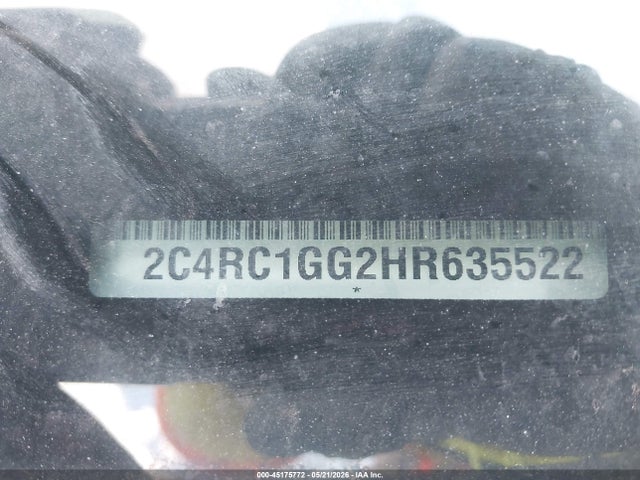 Aukcja sprzedaży 2017 Chrysler Pacifica Limited, vin: 2C4RC1GG2HR635522, numer aukcji: 45175772