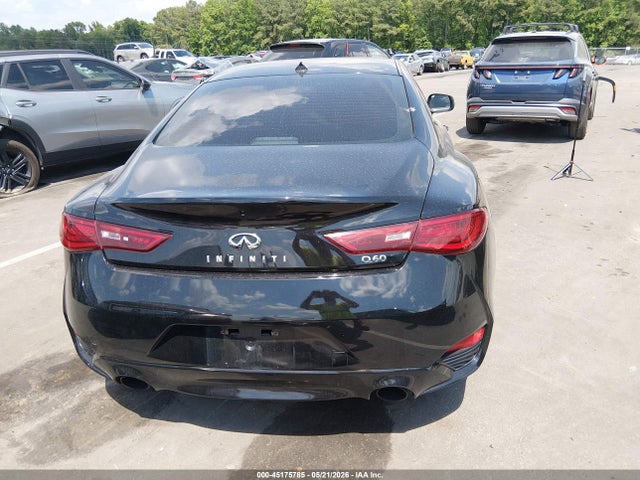 Продажа на аукционе авто 2018 Infiniti Q60 3.0t Luxe, vin: JN1EV7EK2JM342587, номер лота: 45175785