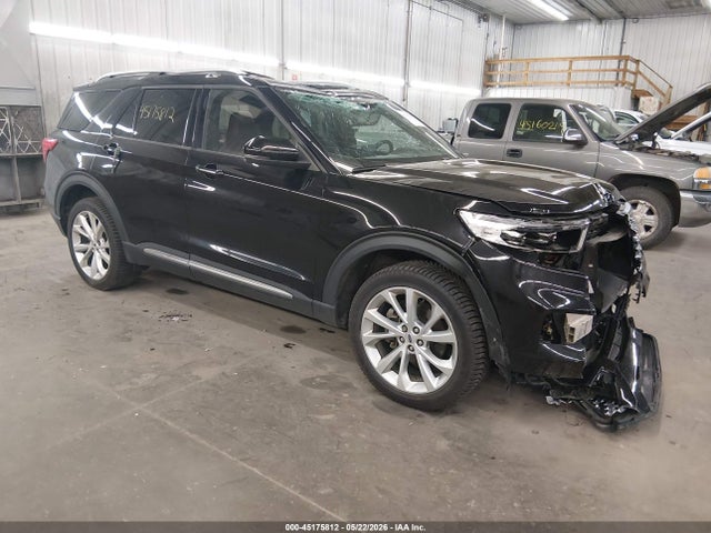 45175812 :رقم المزاد ، 1FM5K8HCXNGA98185 vin ، 2022 Ford Explorer Platinum مزاد بيع