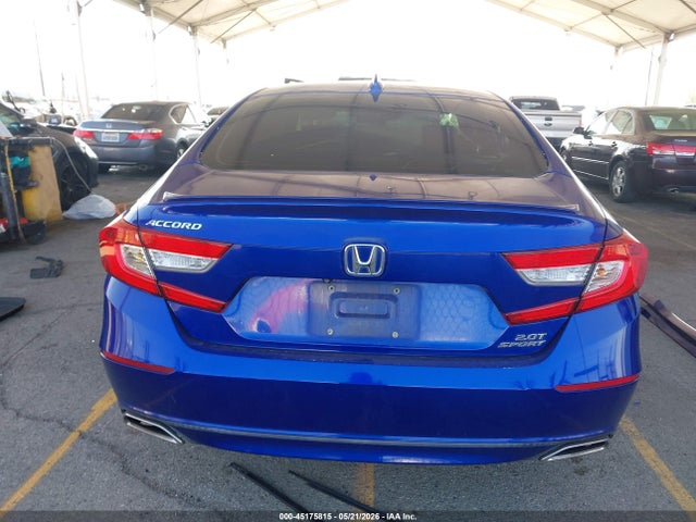 2018 Honda Accord Sport 2.0t მანქანა იყიდება აუქციონზე, vin: 1HGCV2F37JA020772, აუქციონის ნომერი: 45175815