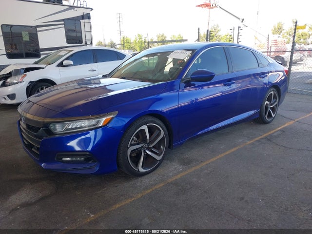 2018 Honda Accord Sport 2.0t მანქანა იყიდება აუქციონზე, vin: 1HGCV2F37JA020772, აუქციონის ნომერი: 45175815