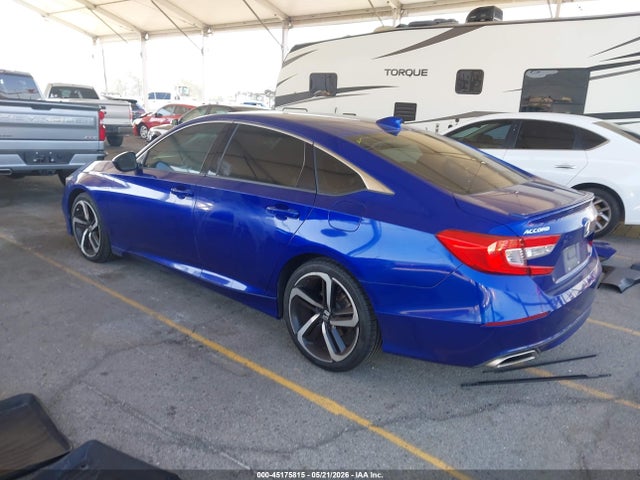 2018 Honda Accord Sport 2.0t მანქანა იყიდება აუქციონზე, vin: 1HGCV2F37JA020772, აუქციონის ნომერი: 45175815
