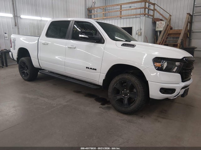 Продажа на аукционе авто 2021 Ram 1500 Big Horn  4x4 5'7 Box, vin: 1C6SRFFT2MN586591, номер лота: 45175835