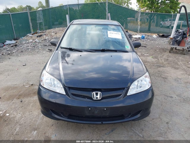 45175898 :رقم المزاد ، 2HGES26834H586009 vin ، 2004 Honda Civic Ex مزاد بيع