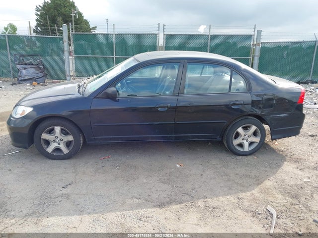 45175898 :رقم المزاد ، 2HGES26834H586009 vin ، 2004 Honda Civic Ex مزاد بيع