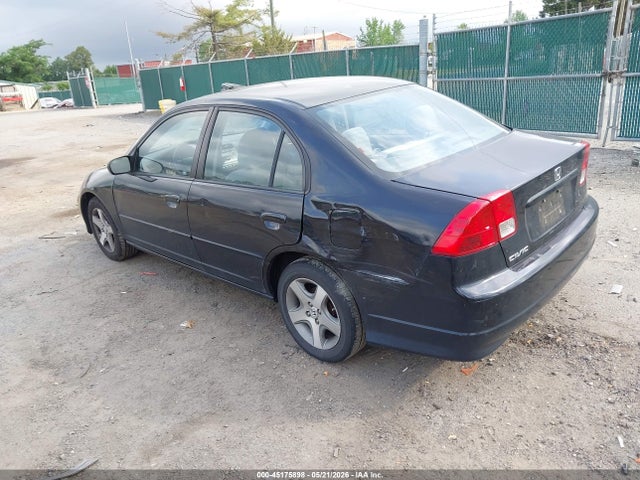 45175898 :رقم المزاد ، 2HGES26834H586009 vin ، 2004 Honda Civic Ex مزاد بيع