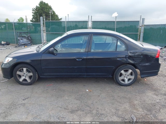 45175898 :رقم المزاد ، 2HGES26834H586009 vin ، 2004 Honda Civic Ex مزاد بيع