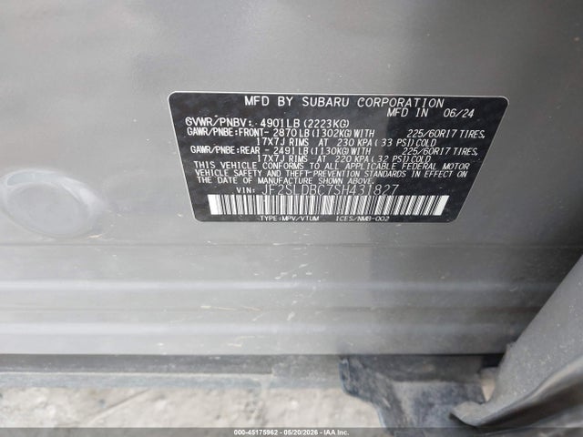 Subaru Forester Premium 2025 JF2SLDBC7SH431827 Image 9