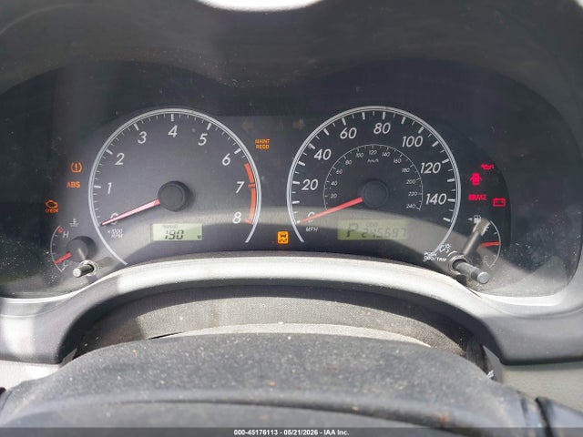 Aukcja sprzedaży 2012 Toyota Corolla Le, vin: 5YFBU4EE9CP044047, numer aukcji: 45176113