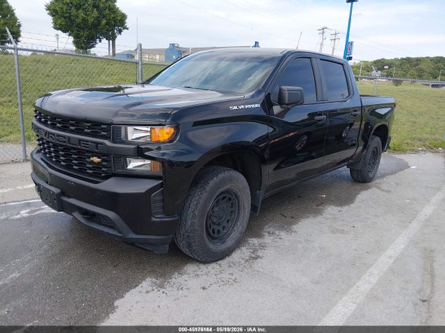 Aukcja sprzedaży 2021 Chevrolet Silverado 1500 4wd  Short Bed Wt, vin: 1GCPYAEH2MZ387888, numer aukcji: 45176164