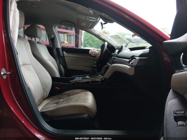 2019 Honda Accord Lx მანქანა იყიდება აუქციონზე, vin: 1HGCV1F1XKA118737, აუქციონის ნომერი: 45176227
