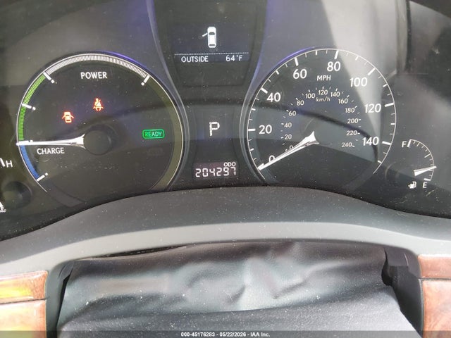45176283 :رقم المزاد ، JTJBC1BA0A2029061 vin ، 2010 Lexus Rx 450h مزاد بيع