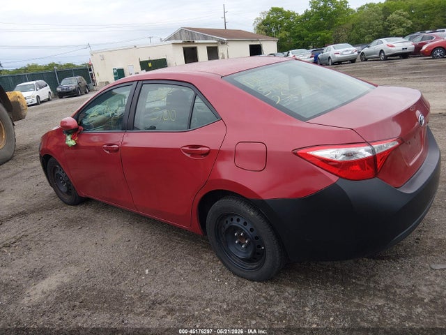 Aukcja sprzedaży 2015 Toyota Corolla Le, vin: 2T1BURHE5FC465504, numer aukcji: 45176297