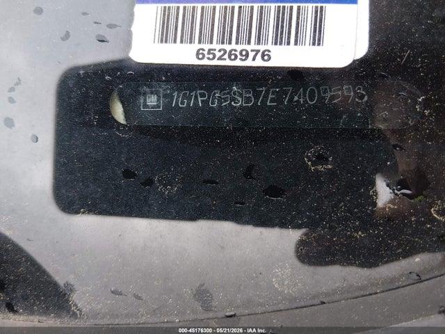 2014 Chevrolet Cruze Ltz მანქანა იყიდება აუქციონზე, vin: 1G1PG5SB7E7409593, აუქციონის ნომერი: 45176300