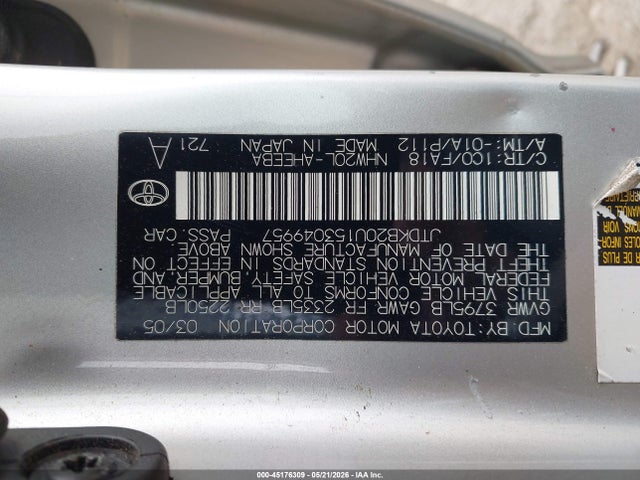 Продажа на аукционе авто 2005 Toyota Prius, vin: JTDKB20U153049957, номер лота: 45176309