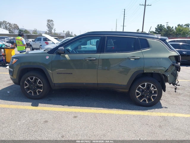 Aukcja sprzedaży 2021 Jeep Compass Trailhawk 4x4, vin: 3C4NJDDB6MT551452, numer aukcji: 45176332