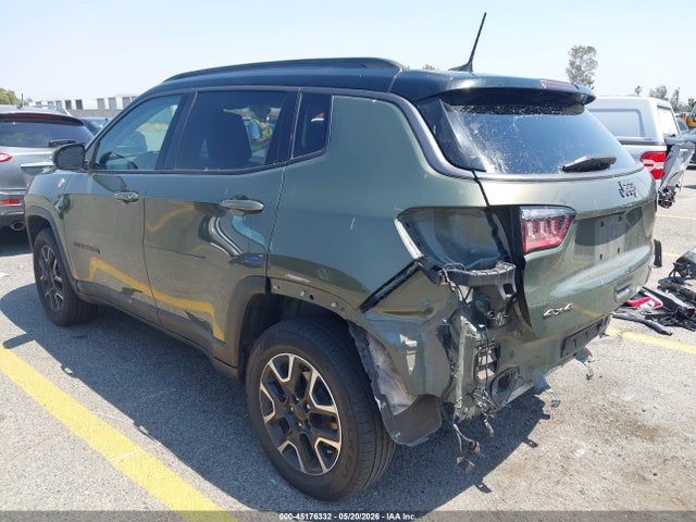 Aukcja sprzedaży 2021 Jeep Compass Trailhawk 4x4, vin: 3C4NJDDB6MT551452, numer aukcji: 45176332