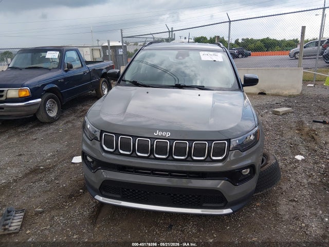 45176396 :رقم المزاد ، 3C4NJDCB0NT204637 vin ، 2022 Jeep Compass Limited 4x4 مزاد بيع