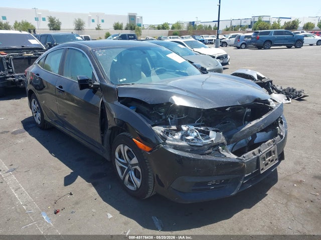 2016 Honda Civic Lx მანქანა იყიდება აუქციონზე, vin: 2HGFC2F56GH513910, აუქციონის ნომერი: 45176438