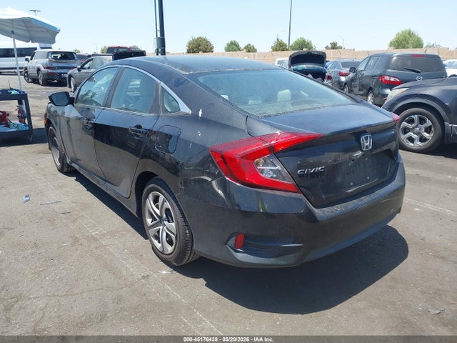 2016 Honda Civic Lx მანქანა იყიდება აუქციონზე, vin: 2HGFC2F56GH513910, აუქციონის ნომერი: 45176438