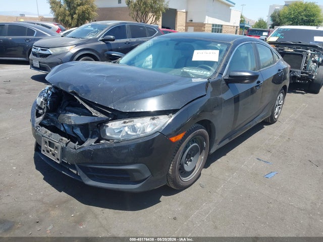 2016 Honda Civic Lx მანქანა იყიდება აუქციონზე, vin: 2HGFC2F56GH513910, აუქციონის ნომერი: 45176438