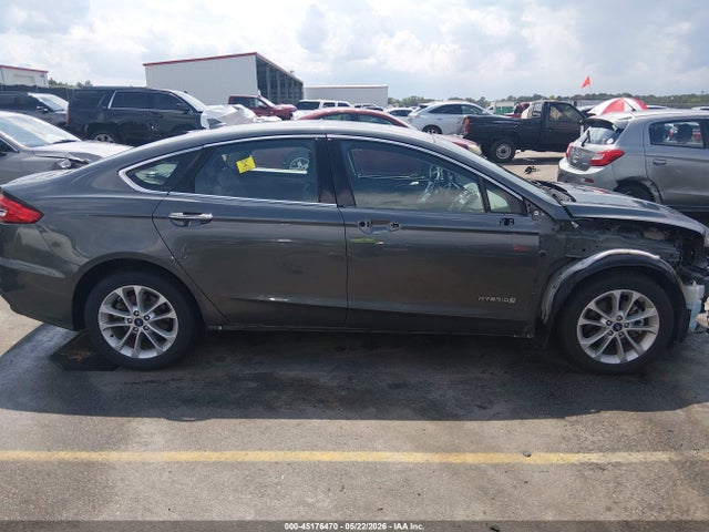 Aukcja sprzedaży 2019 Ford Fusion Hybrid Sel, vin: 3FA6P0MU9KR278424, numer aukcji: 45176470