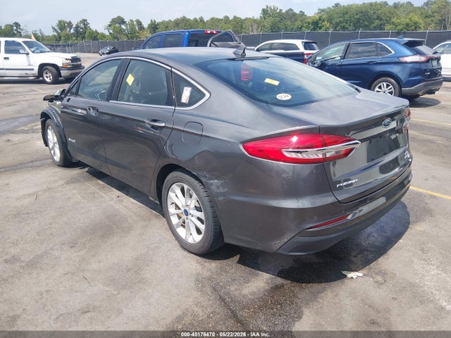 Aukcja sprzedaży 2019 Ford Fusion Hybrid Sel, vin: 3FA6P0MU9KR278424, numer aukcji: 45176470