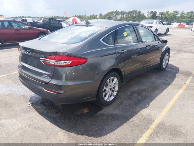 Aukcja sprzedaży 2019 Ford Fusion Hybrid Sel, vin: 3FA6P0MU9KR278424, numer aukcji: 45176470