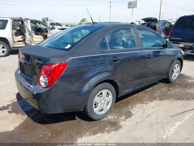 Продажа на аукционе авто 2013 Chevrolet Sonic Ls Auto, vin: 1G1JA5SG9D4192681, номер лота: 45176567