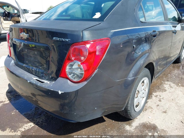 Продажа на аукционе авто 2013 Chevrolet Sonic Ls Auto, vin: 1G1JA5SG9D4192681, номер лота: 45176567