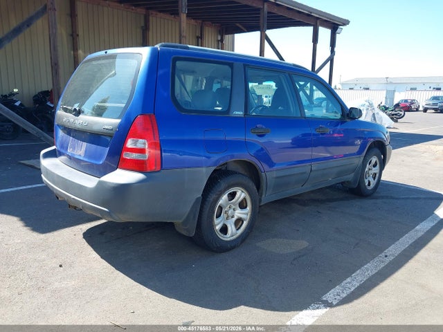 45176583 :رقم المزاد ، JF1SG63603H708221 vin ، 2003 Subaru Forester X مزاد بيع