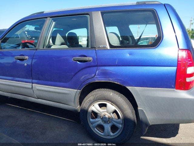 45176583 :رقم المزاد ، JF1SG63603H708221 vin ، 2003 Subaru Forester X مزاد بيع
