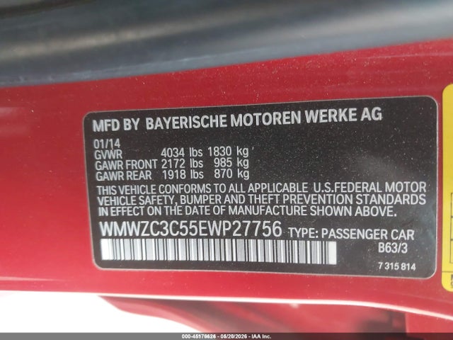 WMWZC3C55EWP27756 Mini Countryman Cooper S