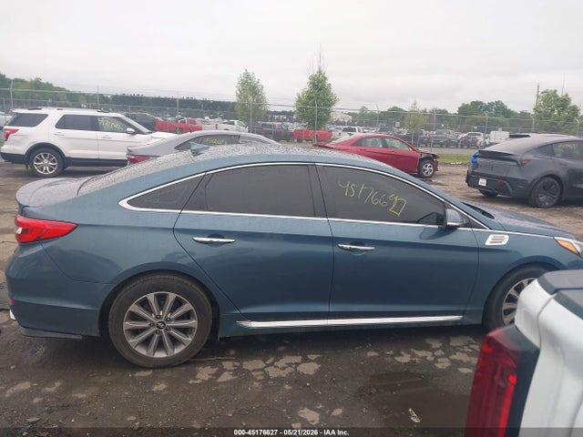 45176627 :رقم المزاد ، 5NPE34AFXHH472518 vin ، 2017 Hyundai Sonata Limited مزاد بيع