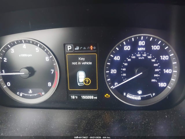 45176627 :رقم المزاد ، 5NPE34AFXHH472518 vin ، 2017 Hyundai Sonata Limited مزاد بيع