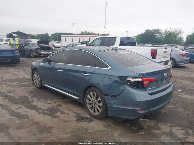 45176627 :رقم المزاد ، 5NPE34AFXHH472518 vin ، 2017 Hyundai Sonata Limited مزاد بيع