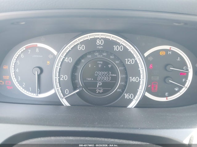 45176652 :رقم المزاد ، 1HGCR2F73EA139738 vin ، 2014 Honda Accord Ex مزاد بيع