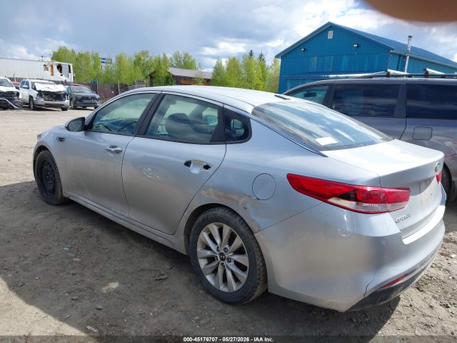 2016 Kia Optima Lx მანქანა იყიდება აუქციონზე, vin: 5XXGT4L30GG055639, აუქციონის ნომერი: 45176707