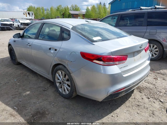 2016 Kia Optima Lx მანქანა იყიდება აუქციონზე, vin: 5XXGT4L30GG055639, აუქციონის ნომერი: 45176707