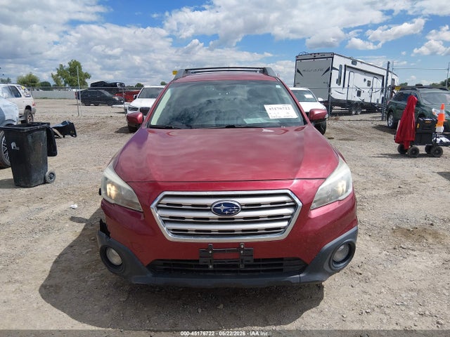 Aukcja sprzedaży 2016 Subaru Outback 2.5i Premium, vin: 4S4BSBFC8G3232060, numer aukcji: 45176722