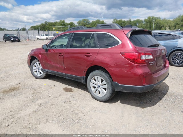 Aukcja sprzedaży 2016 Subaru Outback 2.5i Premium, vin: 4S4BSBFC8G3232060, numer aukcji: 45176722